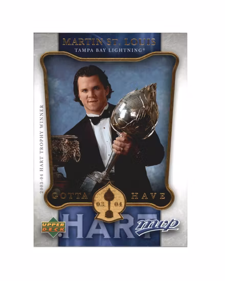 2006-07 Upper Deck MVP Gotta Have Hart #HH3 Martin St. Louis (10-X189-LIGHTNING)