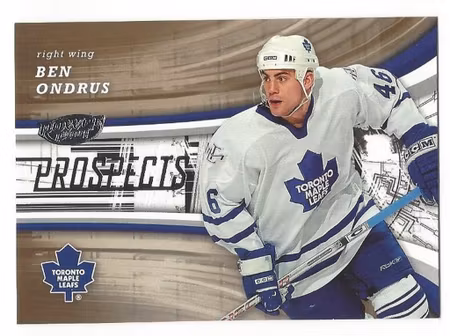 2006-07 Upper Deck Power Play #126 Ben Ondrus RC (10-238x1-MAPLE LEAFS)