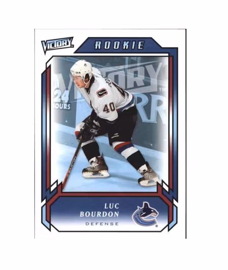 2006-07 Upper Deck Victory #305 Luc Bourdon RC (12-X271-CANUCKS)