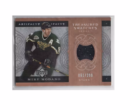 2007-08 Artifacts Treasured Swatches #TSMM Mike Modano (60-X146-NHLSTARS)