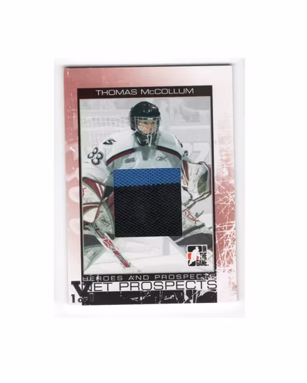 2007-08 ITG Heroes and Prospects Net Prospects #NP06 Thomas McCollum (50-X16-OTHERS)