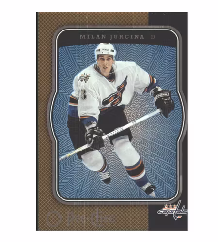 2007-08 O-Pee-Chee Micromotion #487 Milan Jurcina (12-X67-CAPITALS)