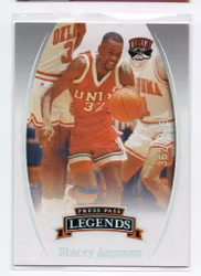 2007-08 Press Pass Legends Silver #61 Stacey Augmon (20-X306-NBAMAGIC)