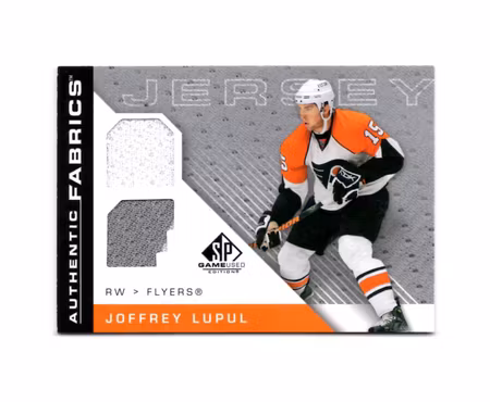 2007-08 SP Game Used Authentic Fabrics #AFJL Joffrey Lupul (40-16x5-FLYERS)