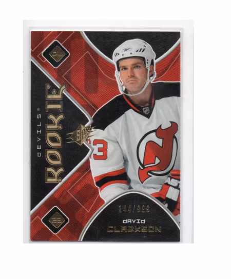2007-08 SPx #171 David Clarkson RC (15-X283-DEVILS)