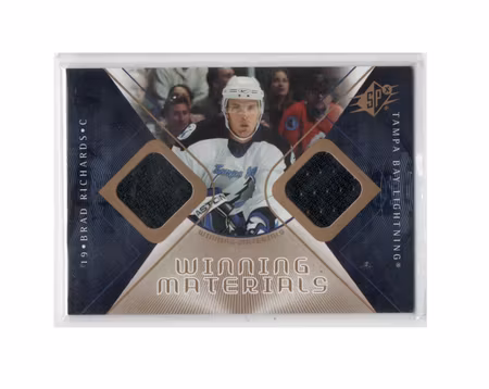 2007-08 SPx Winning Materials #WMBR Brad Richards (40-X187-LIGHTNING)