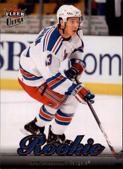 2007-08 Ultra #241 Ryan Callahan RC (20-X293-RANGERS)