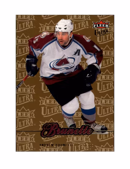 2007-08 Ultra Gold Medallion #150 Andrew Brunette (10-X175-AVALANCHE)