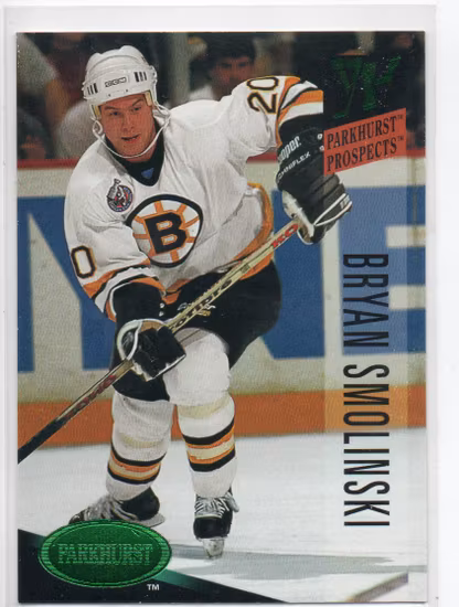 1993-94 Parkhurst Emerald Ice #259 Bryan Smolinski PKP (10-X311-BRUINS)