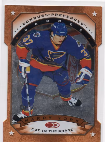1997-98 Donruss Preferred Cut to the Chase #50 Harry York B (10-X311-BLUES)