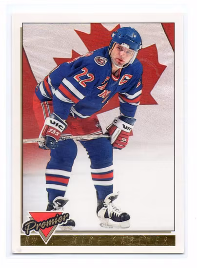 1993-94 OPC Premier Gold #384 Mike Gartner CAN (10-X312-RANGERS)