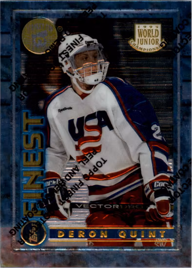 1994-95 Finest Super Team Winners #116 Deron Quint (10-X313-USA)