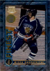 1994-95 Finest Super Team Winners #134 Miska Kangasniemi WJC (12-X313-FINLAND)
