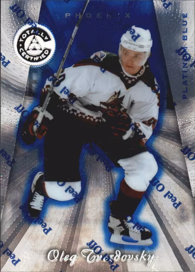 1997-98 Pinnacle Totally Certified Platinum Blue #103 Oleg Tverdovsky (15-X313-COYOTES) (2)