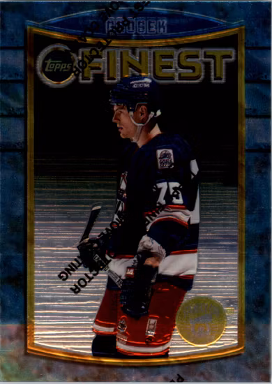 1994-95 Finest Super Team Winners #64 Michal Grosek (10-X314-NHLJETS)