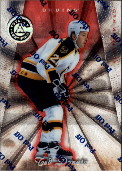 1997-98 Pinnacle Totally Certified Platinum Red #87 Ted Donato (12-X314-BRUINS)