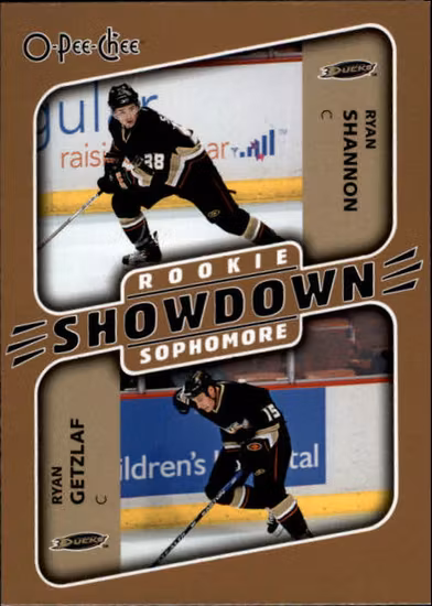 2006-07 O-Pee-Chee #632 Ryan Getzlaf Ryan Shannon (10-X316-DUCKS)