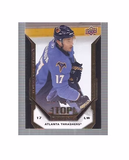 2007-08 Upper Deck Top Picks #TP5 Ilya Kovalchuk (10-X190-THRASHERS)