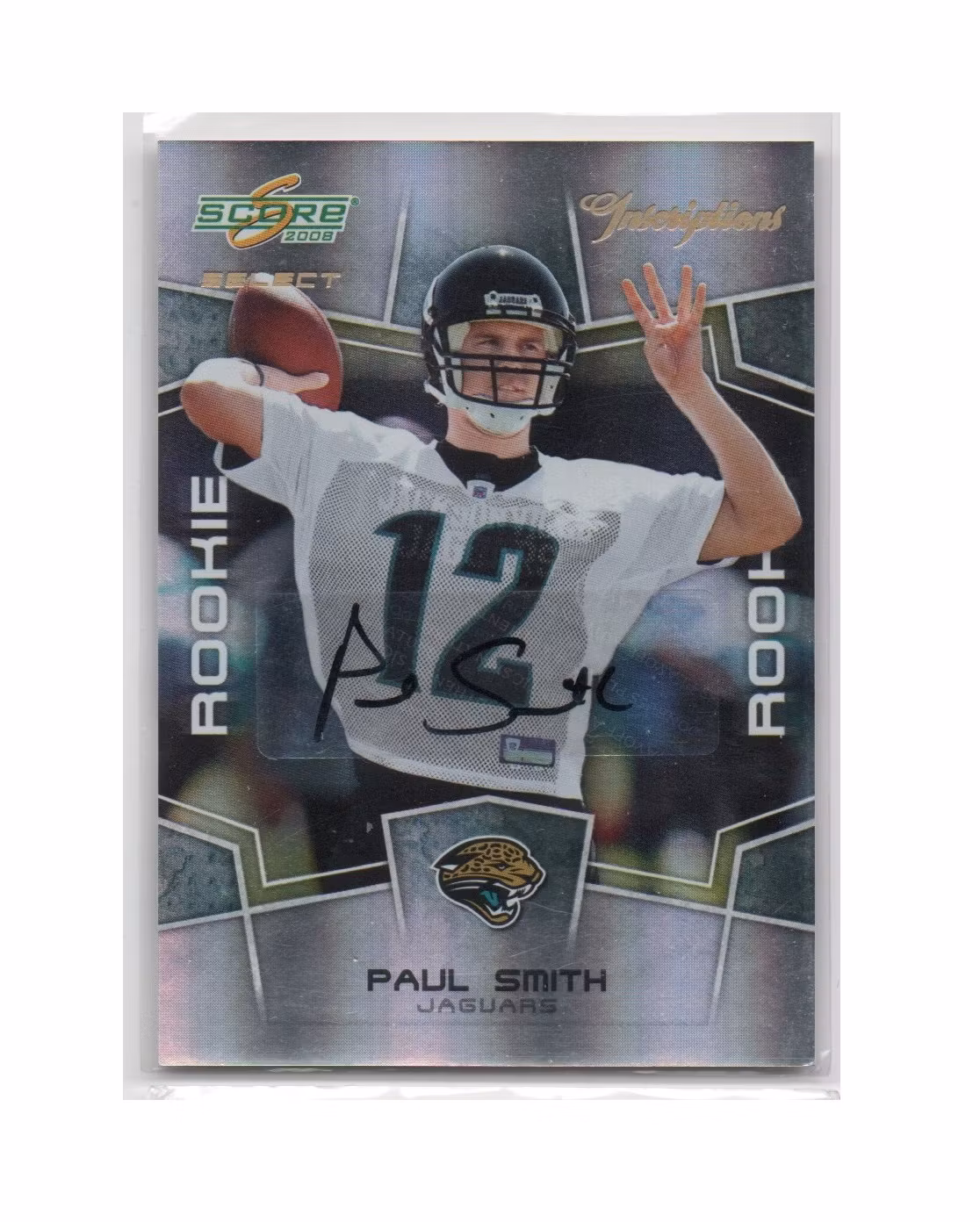 2008 Select Inscriptions #435 Paul Smith (30-X60-NFLJAGUARS)