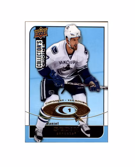 2008-09 Collector's Choice Cup Quest #CQ6 Daniel Sedin FR (12-X214-CANUCKS)