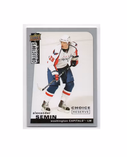 2008-09 Collector's Choice Reserve Silver #8 Alexander Semin (10-X223-CAPITALS)