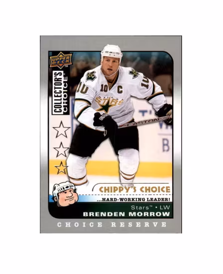 2008-09 Collector's Choice Reserve Silver #282 Brenden Morrow (10-X214-NHLSTARS)