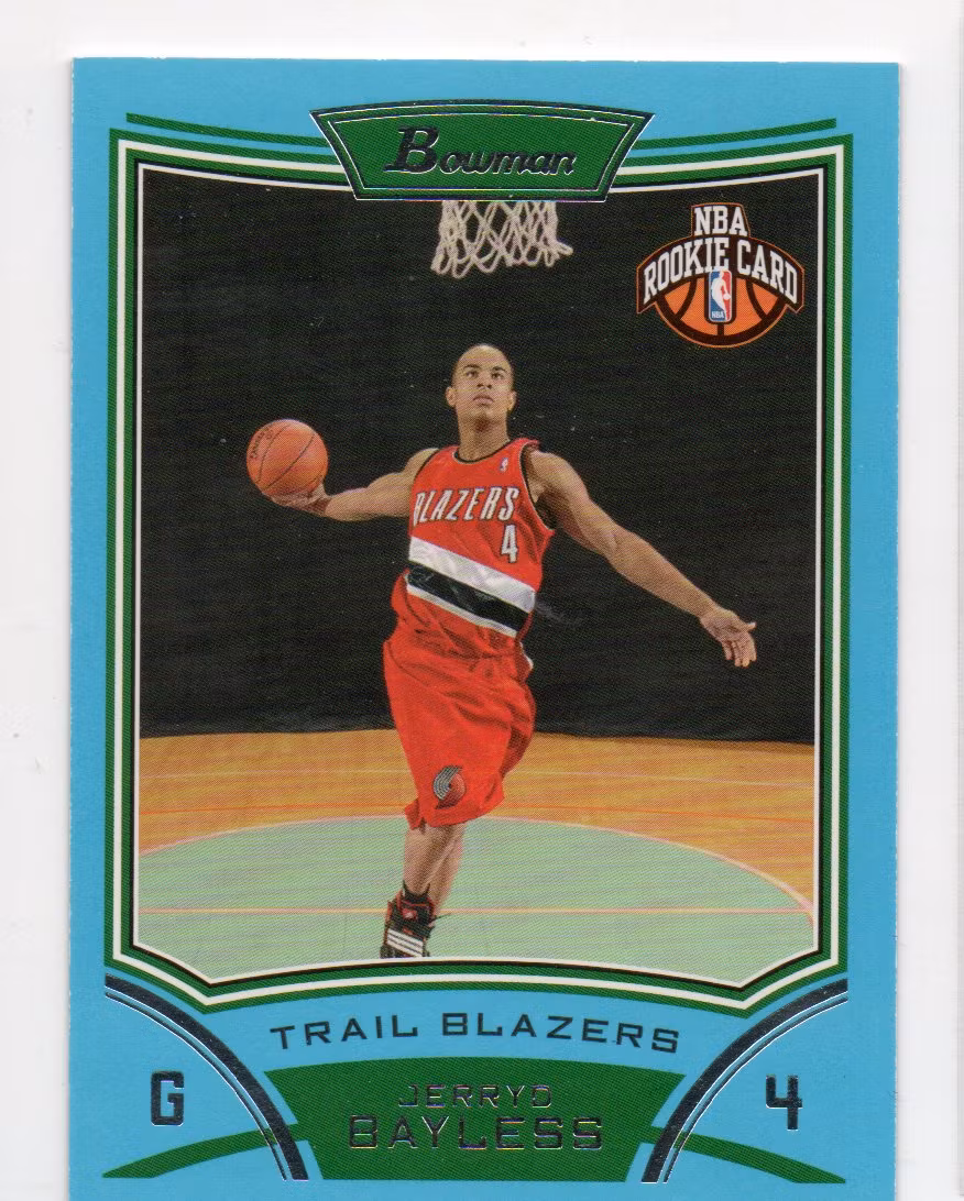 2008-09 Bowman Blue #121 Jerryd Bayless (20-X310-NBATRAILBLAZERS)