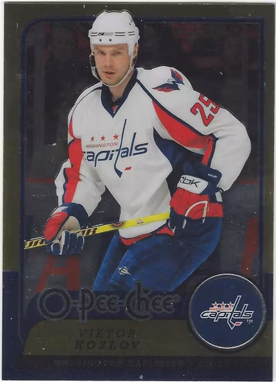 2008-09 O-Pee-Chee Gold #56 Viktor Kozlov (10-X125-CAPITALS)