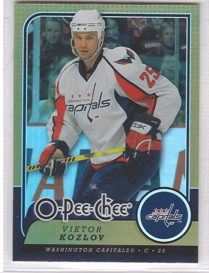 2008-09 O-Pee-Chee Metal X #56 Viktor Kozlov (15-X125-CAPITALS)