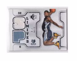 2008-09 SP Authentic Limited Memorabilia #SPLOM O.J. Mayo (30-X244-NBAGRIZZLIES)
