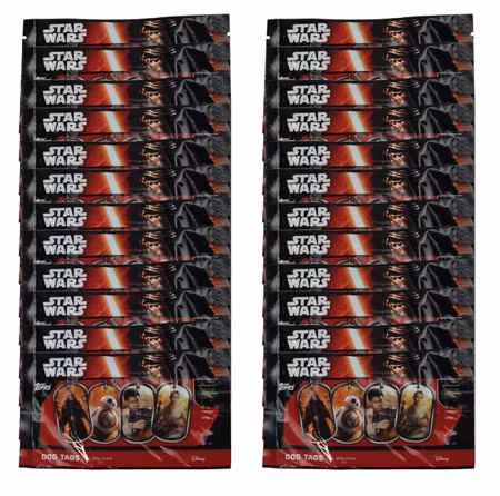 2015 Topps Star Wars The Force Awakens Dog Tags (1 Pack)