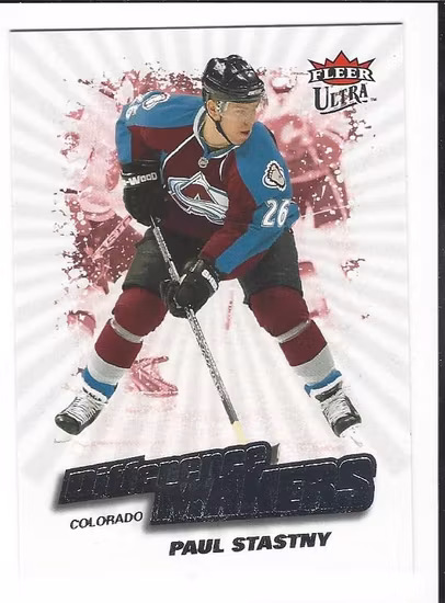 2008-09 Ultra Difference Makers #DM4 Paul Stastny (10-X113-AVALANCHE)