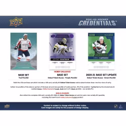 2021-22 Upper Deck Credentials (Hobby Box)