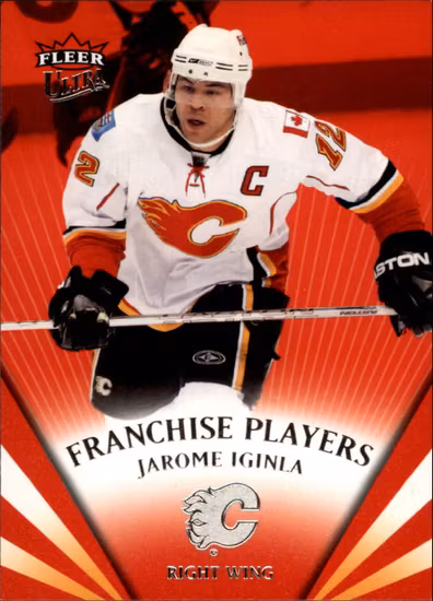 2008-09 Ultra Franchise Players #FP1 Jarome Iginla (10-X51-FLAMES)