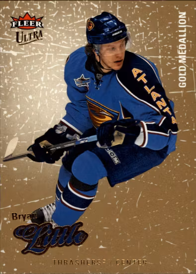 2008-09 Ultra Gold Medallion #5 Bryan Little (10-X56-THRASHERS)