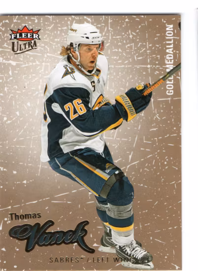 2008-09 Ultra Gold Medallion #15 Thomas Vanek (10-X149-SABRES)