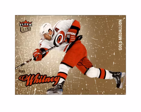 2008-09 Ultra Gold Medallion #25 Ray Whitney (10-X171-HURRICANES)