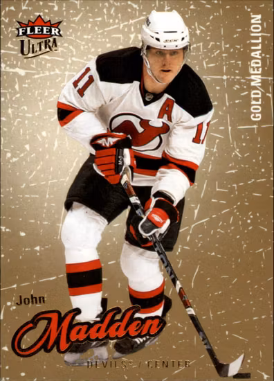 2008-09 Ultra Gold Medallion #44 John Madden (10-X18-DEVILS)
