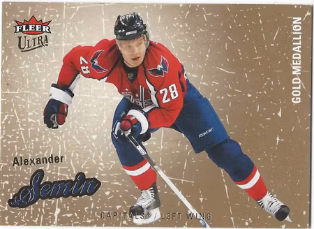 2008-09 Ultra Gold Medallion #101 Alexander Semin (12-X44-CAPITALS)