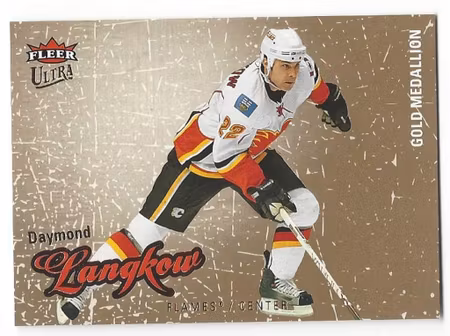 2008-09 Ultra Gold Medallion #111 Daymond Langkow (10-X115-FLAMES)