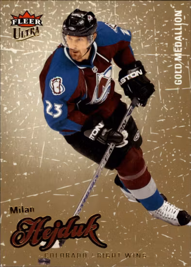 2008-09 Ultra Gold Medallion #127 Milan Hejduk (10-X11-AVALANCHE)