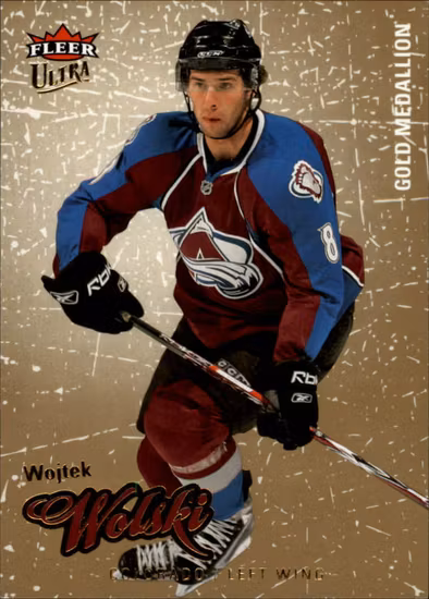 2008-09 Ultra Gold Medallion #130 Wojtek Wolski (10-X113-AVALANCHE)