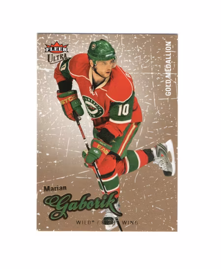 2008-09 Ultra Gold Medallion #164 Marian Gaborik (10-X43-NHLWILD)