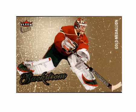 2008-09 Ultra Gold Medallion #165 Niklas Backstrom (10-X64-NHLWILD)