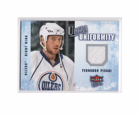 2008-09 Ultra Uniformity #UAFP Fernando Pisani (25-X1-OILERS)