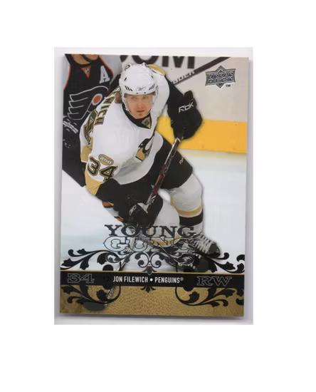 2008-09 Upper Deck #239 Jon Filewich YG RC (25-X220-PENGUINS)