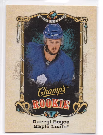 2008-09 Upper Deck Champ's #159 Darryl Boyce RC (15-X293-MAPLE LEAFS)
