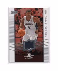 2008-09 Upper Deck Game Jerseys #GAJJ Joe Johnson (30-X249-NBAHAWKS)
