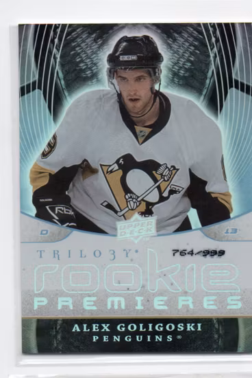 2008-09 Upper Deck Trilogy #112 Alex Goligoski RC (50-X291-PENGUINS)