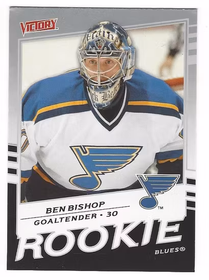 2008-09 Upper Deck Victory #332 Ben Bishop RC (15-235x2-BLUES)
